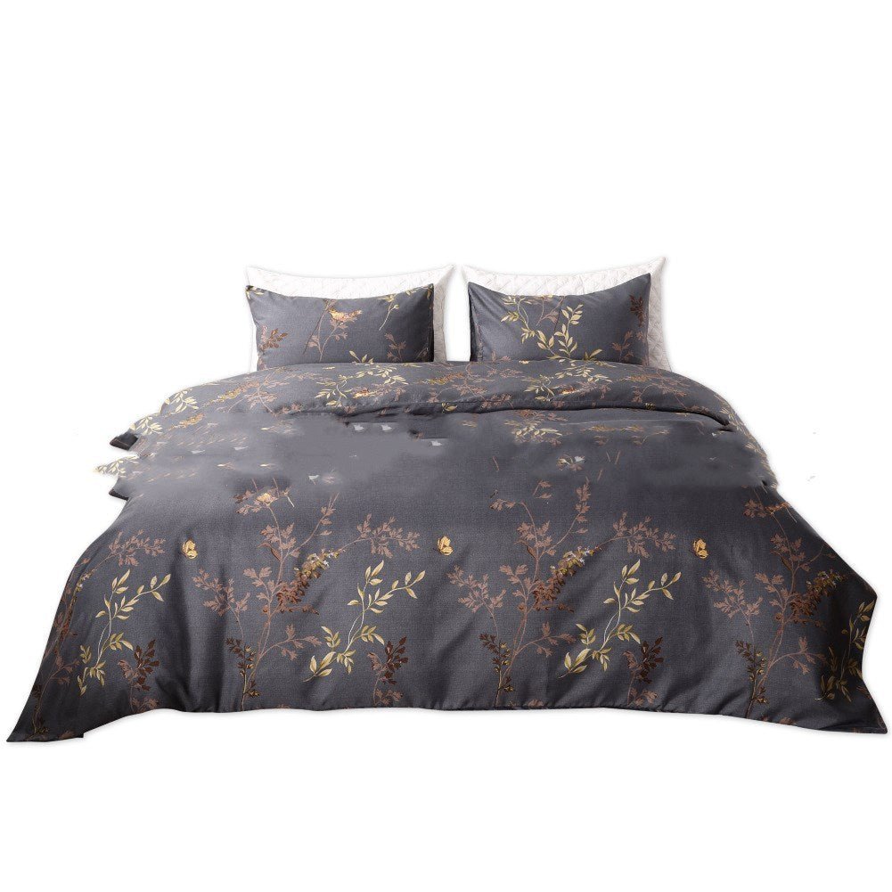 Bedding Set Luxury Duvet Cover Double Three - piece Set Bed Quilt - Shandi Shop Shandi Shop