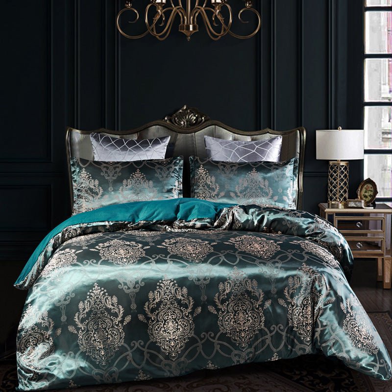 Jacquard duvet cover set - Shandi Shop Shandi Shop