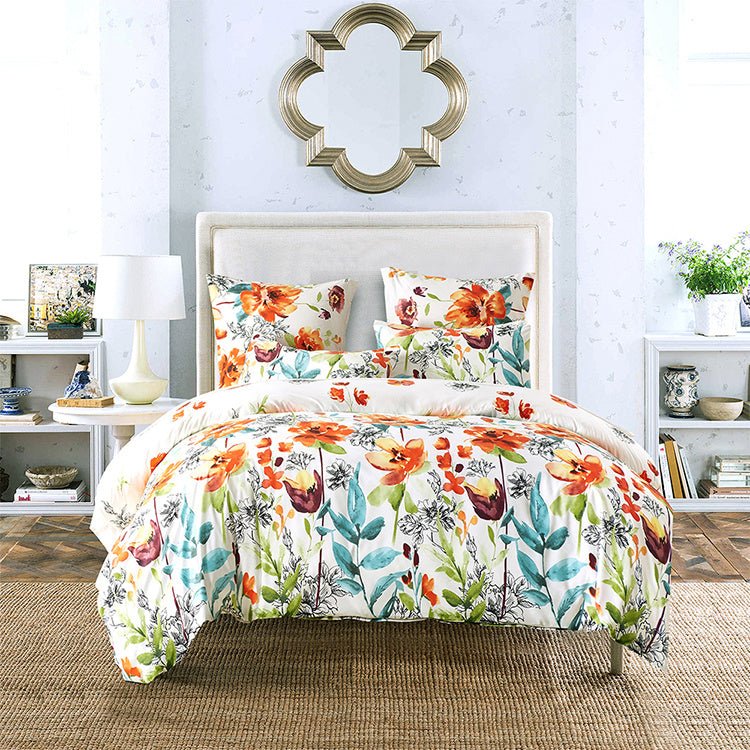 Home Textile Three - piece Hot - selling Amazon Hot Sale Duvet Cover Set Bedding 3 Sets - Shandi Shop Shandi Shop