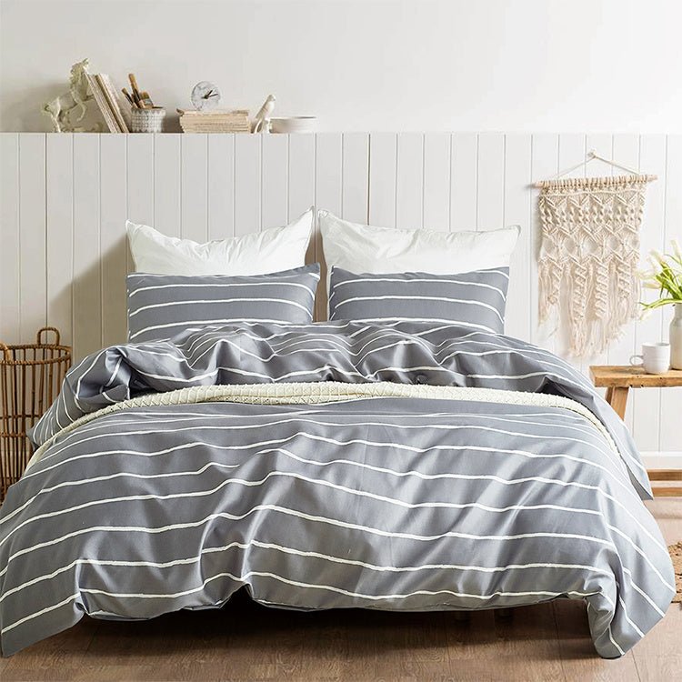 Home Textile Three - piece Hot - selling Amazon Hot Sale Duvet Cover Set Bedding 3 Sets - Shandi Shop Shandi Shop