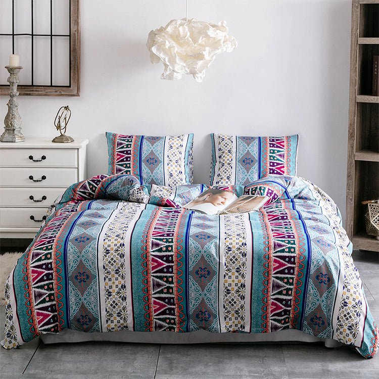Home Textile Three - piece Hot - selling Amazon Hot Sale Duvet Cover Set Bedding 3 Sets - Shandi Shop Shandi Shop