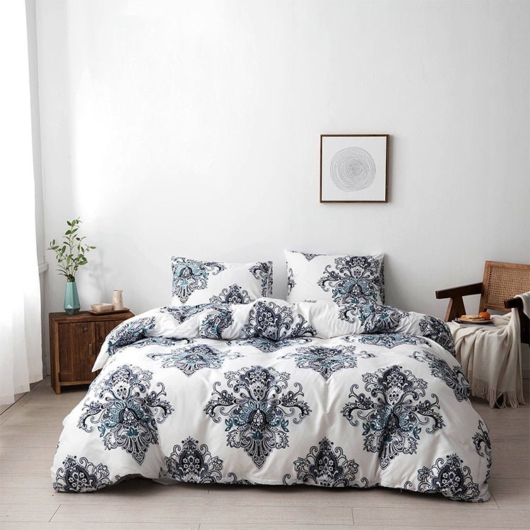 Home Textile Three - piece Hot - selling Amazon Hot Sale Duvet Cover Set Bedding 3 Sets - Shandi Shop Shandi Shop