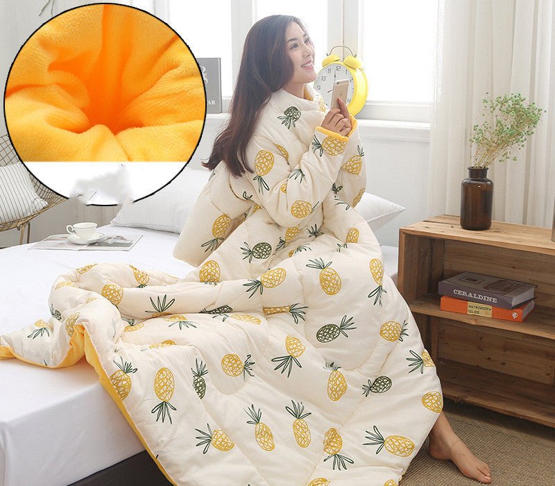 Winter Lazy Quilt with Sleeves - Shandi Shop Shandi Shop
