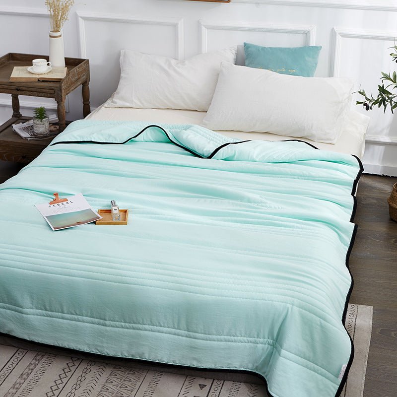 CoolWave Cooling Blanket - Lightweight Pure Color Summer Quilt for Ultimate Comfort - Shandi Shop Shandi Shop