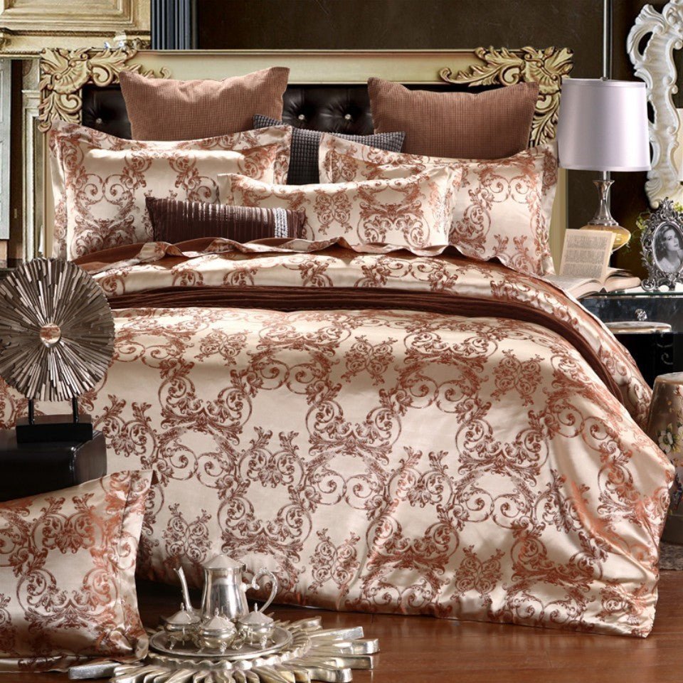 Jacquard duvet cover set - Shandi Shop Shandi Shop