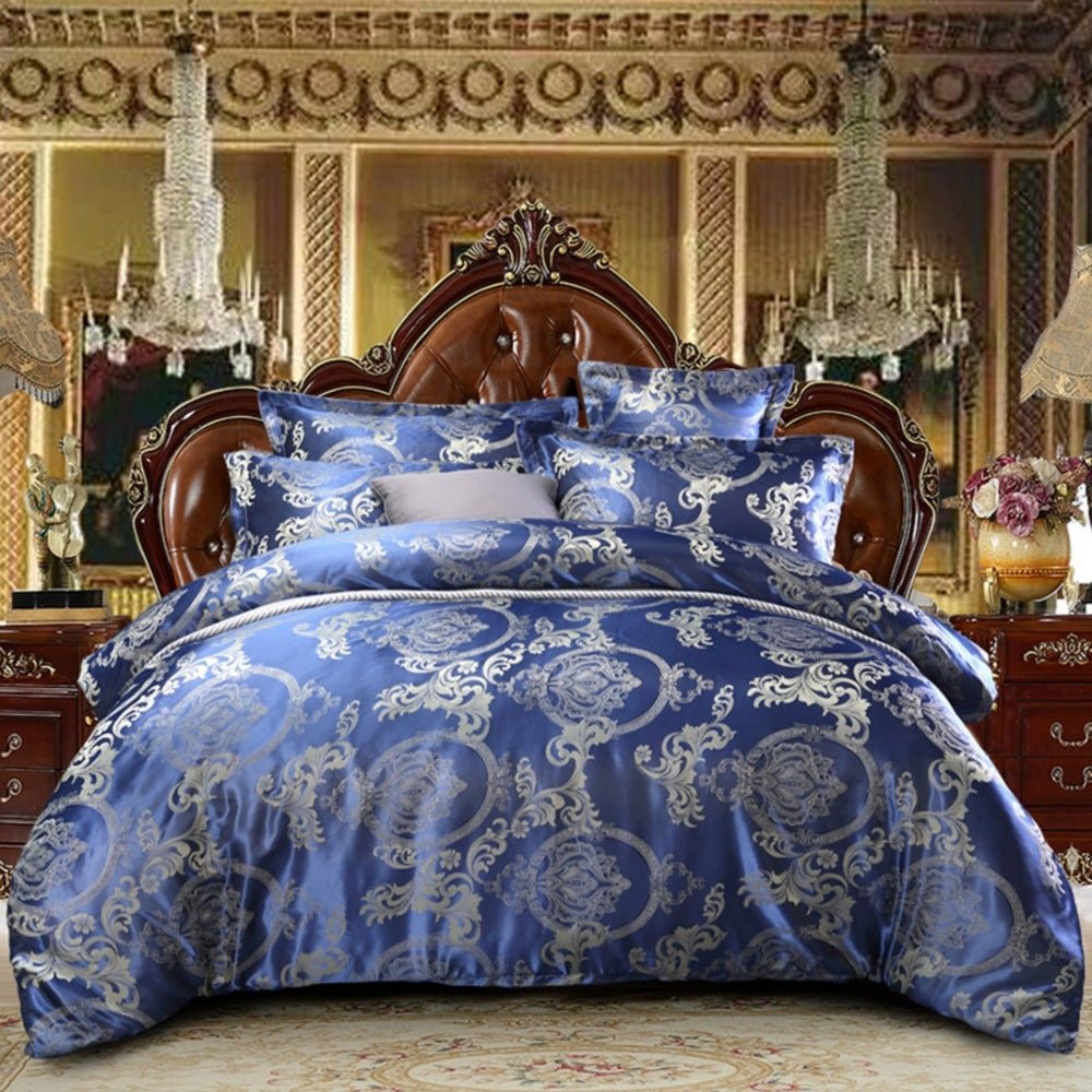 Jacquard duvet cover set - Shandi Shop Shandi Shop