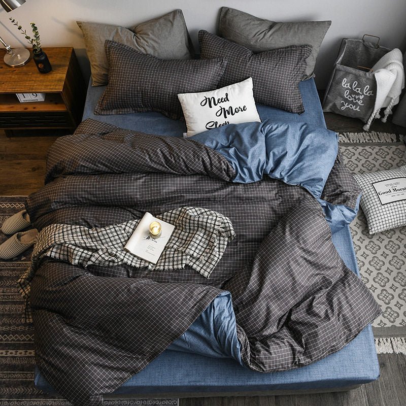 Bed sheets set quilt duvet cover bedding 4 sets - Shandi Shop Shandi Shop