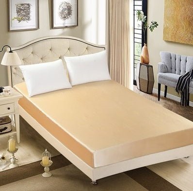 Summer ice silk silk silk bed solid color bed cover bed package bed cover special pillowcase - Shandi Shop Shandi Shop