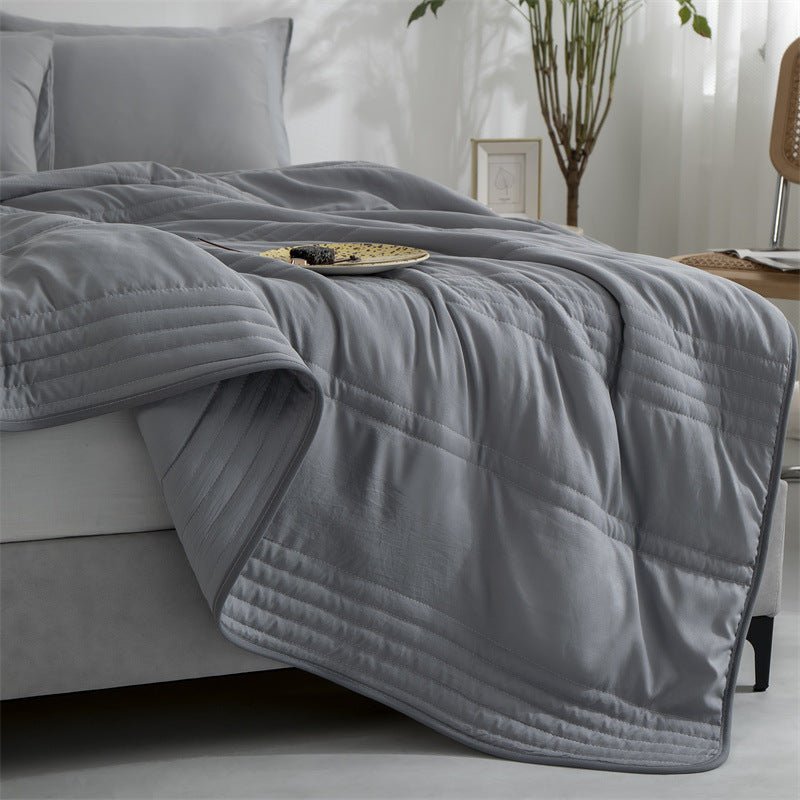 CoolWave Cooling Blanket - Lightweight Pure Color Summer Quilt for Ultimate Comfort - Shandi Shop Shandi Shop