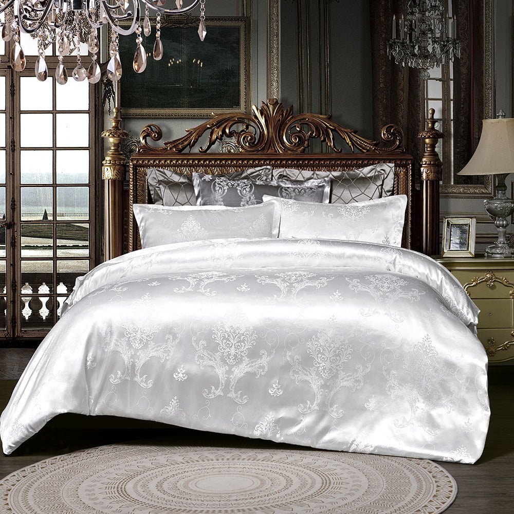 Jacquard duvet cover set - Shandi Shop Shandi Shop