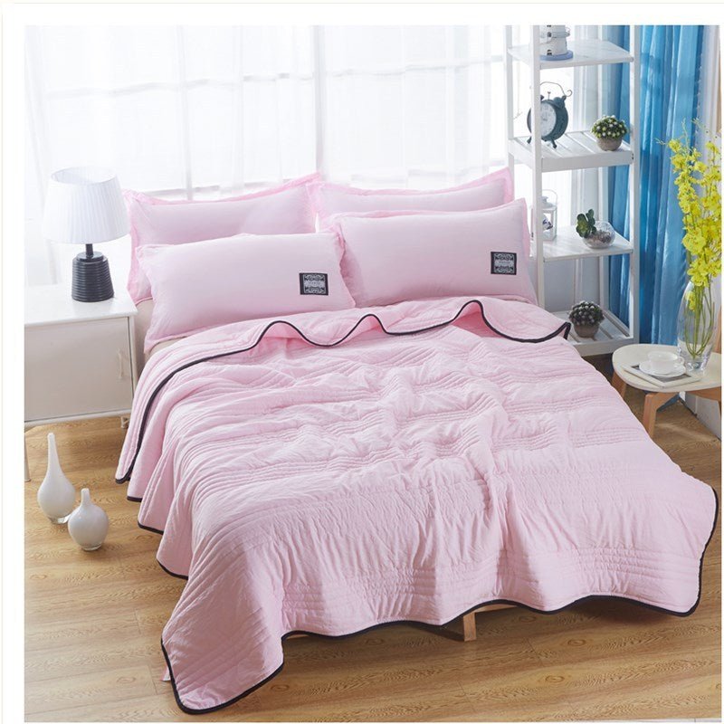 CoolWave Cooling Blanket - Lightweight Pure Color Summer Quilt for Ultimate Comfort - Shandi Shop Shandi Shop