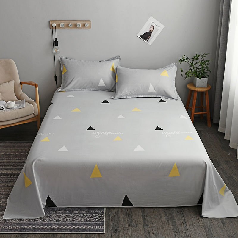 Washed Cotton Student Hostel Bed Sheets - Shandi Shop Shandi Shop