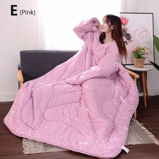 Winter Lazy Quilt with Sleeves - Shandi Shop Shandi Shop