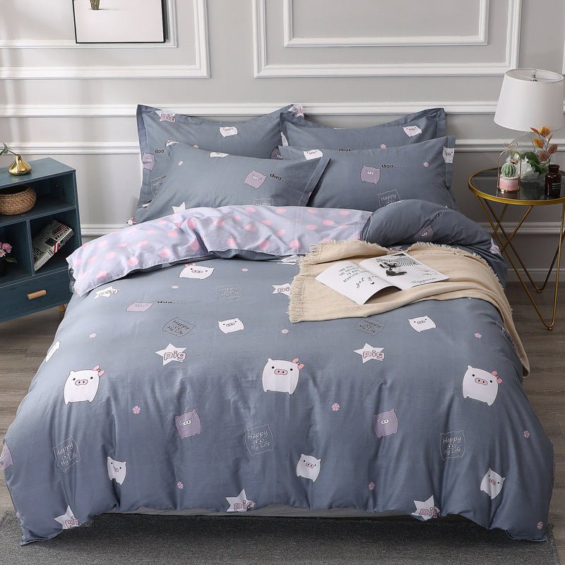 Home Textiles Four - piece Cotton Set Bedding - Shandi Shop Shandi Shop