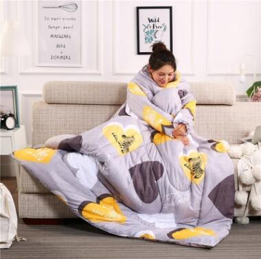 Winter Lazy Quilt with Sleeves - Shandi Shop Shandi Shop