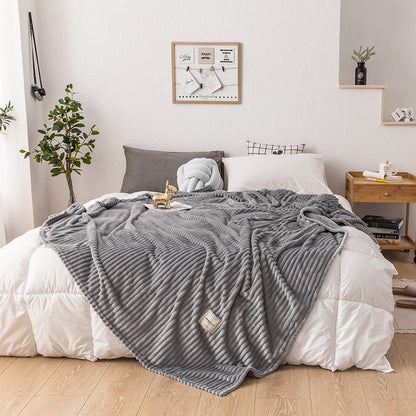 Single layer blanket milk fleece blanket - Shandi Shop Shandi Shop