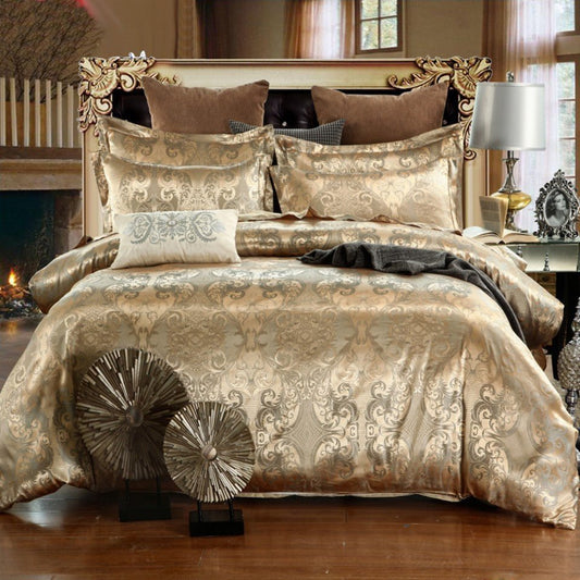 Jacquard duvet cover set - Shandi Shop Shandi Shop