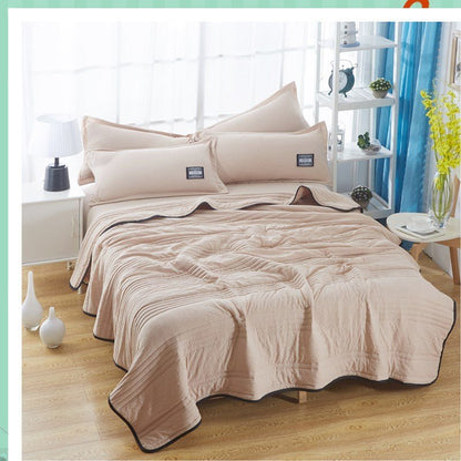 CoolWave Cooling Blanket - Lightweight Pure Color Summer Quilt for Ultimate Comfort - Shandi Shop Shandi Shop