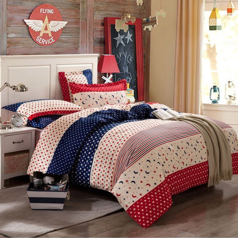 Home Textiles Four - piece Cotton Set Bedding - Shandi Shop Shandi Shop