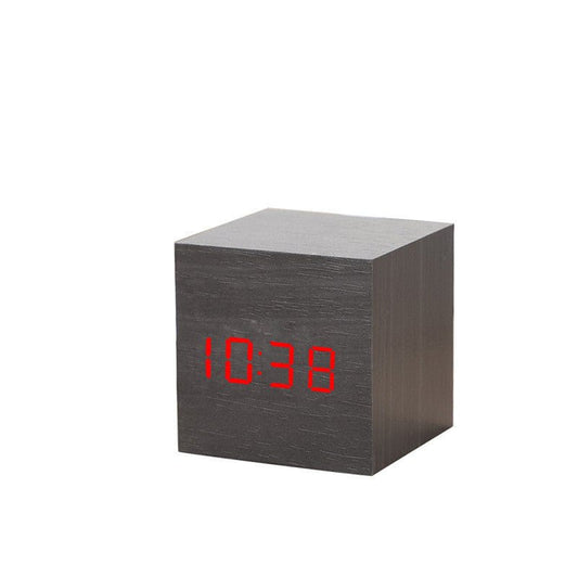 Alarm Clock LED Wooden Watch Table Digital Despertador Electronic Desktop Clocks - Shandi Shop Shandi Shop