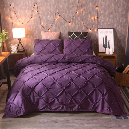 Craft Home Textiles Plain Color Solid Color Duvet Cover Bedding - Shandi Shop Shandi Shop