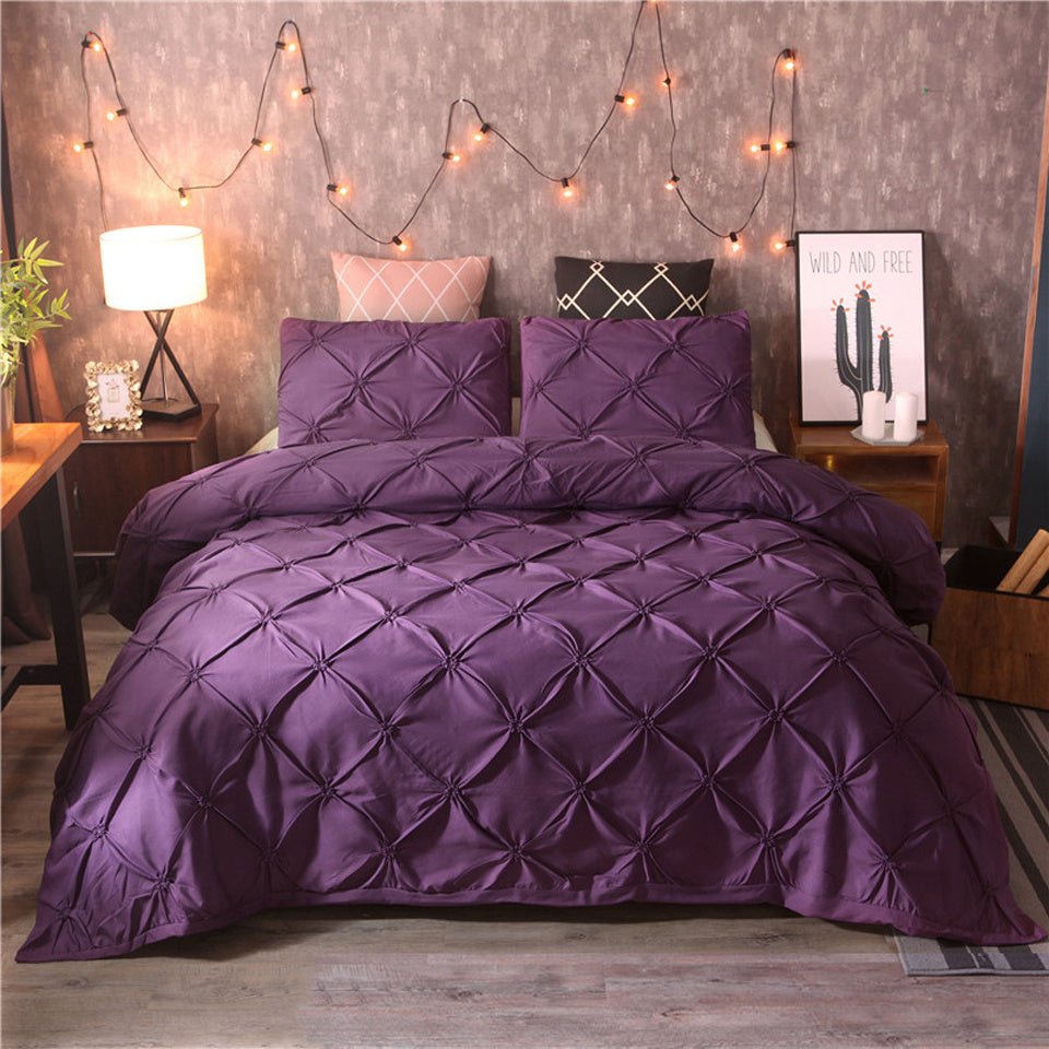 Craft Home Textiles Plain Color Solid Color Duvet Cover Bedding - Shandi Shop Shandi Shop