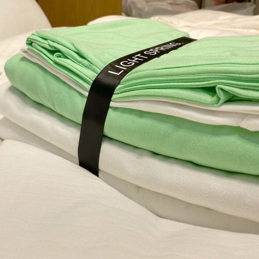 Fashionable Simple Hit Pigment Color Bed Sheet Bed Sheet - Shandi Shop Shandi Shop
