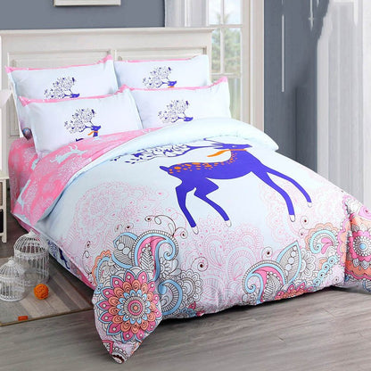 Four - piece sanded bed sheet - Shandi Shop Shandi Shop