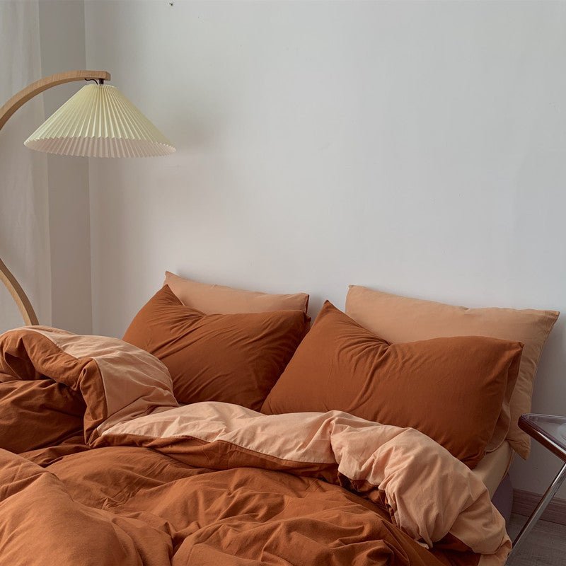 Fashionable Simple Hit Pigment Color Bed Sheet Bed Sheet - Shandi Shop Shandi Shop