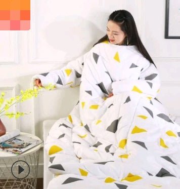 Winter Lazy Quilt with Sleeves - Shandi Shop Shandi Shop