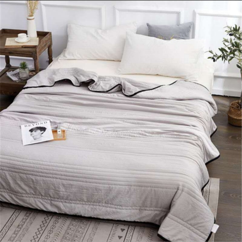 CoolWave Cooling Blanket - Lightweight Pure Color Summer Quilt for Ultimate Comfort - Shandi Shop Shandi Shop