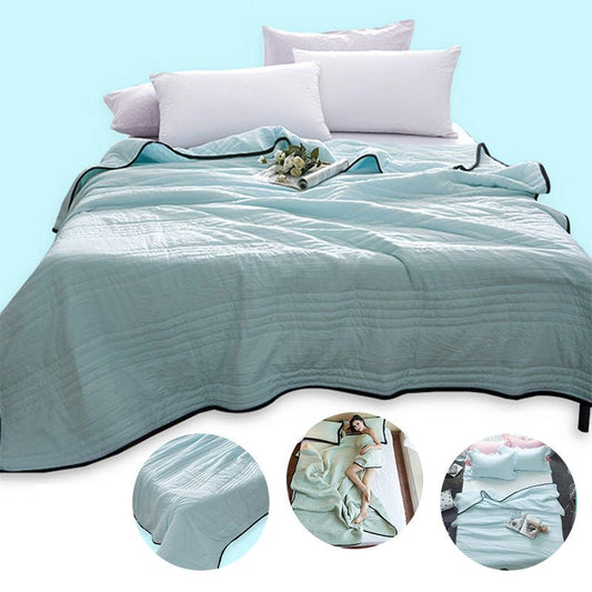 CoolWave Cooling Blanket - Lightweight Pure Color Summer Quilt for Ultimate Comfort - Shandi Shop Shandi Shop