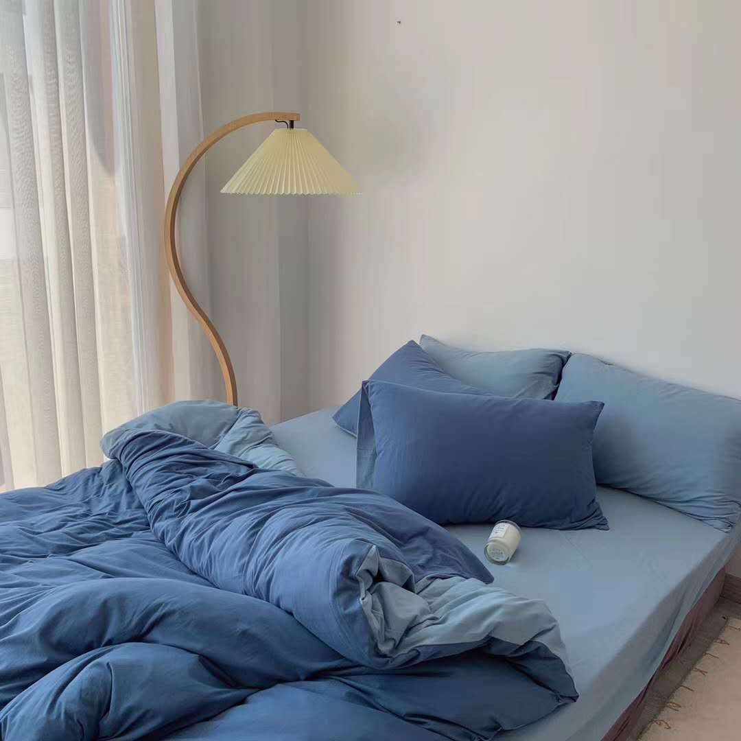 Fashionable Simple Hit Pigment Color Bed Sheet Bed Sheet - Shandi Shop Shandi Shop