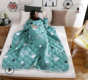 Winter Lazy Quilt with Sleeves - Shandi Shop Shandi Shop