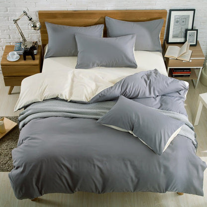 Brushed plain bedding - Shandi Shop Shandi Shop