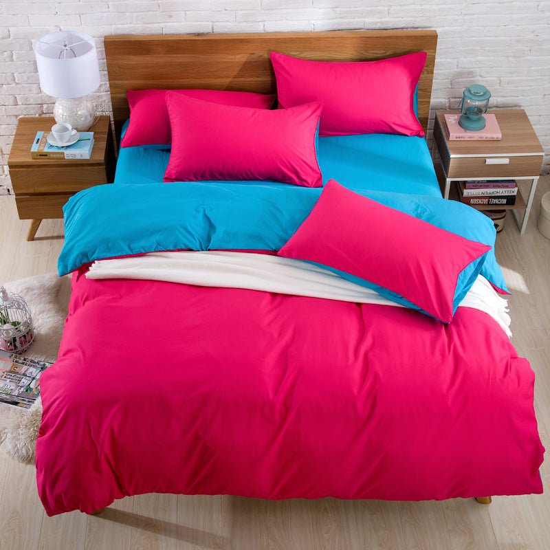 Brushed plain bedding - Shandi Shop Shandi Shop