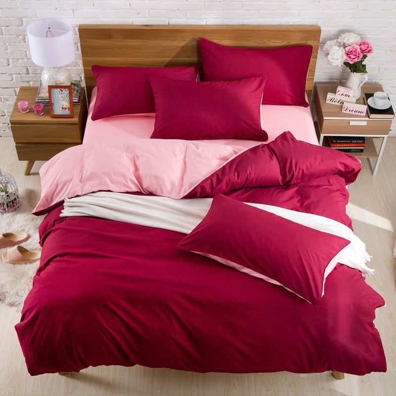 Brushed plain bedding - Shandi Shop Shandi Shop