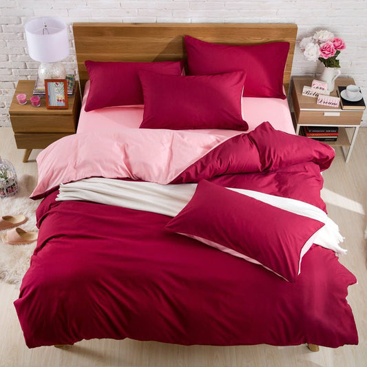 Brushed plain bedding - Shandi Shop Shandi Shop