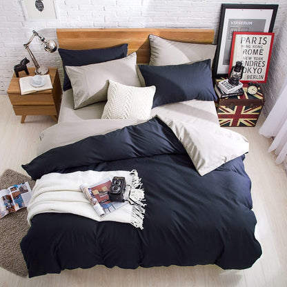 Brushed plain bedding - Shandi Shop Shandi Shop
