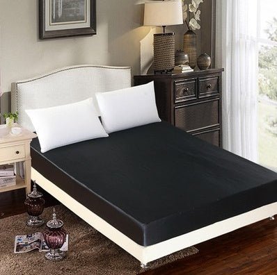 Summer ice silk silk silk bed solid color bed cover bed package bed cover special pillowcase - Shandi Shop Shandi Shop