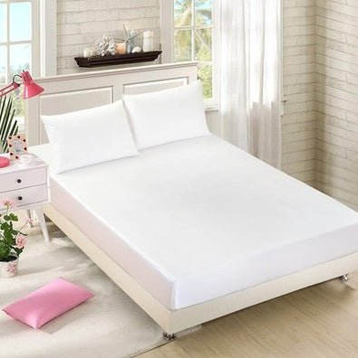 Summer ice silk silk silk bed solid color bed cover bed package bed cover special pillowcase - Shandi Shop Shandi Shop