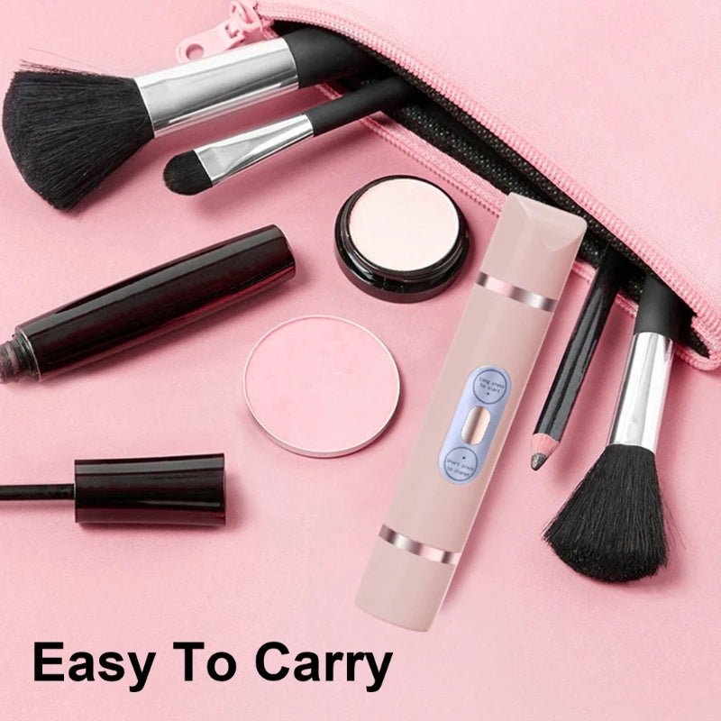 Dual - Head Electric Shaver Painless Women's Epilator Bikini Hair Removal Device Automatic Hair Trimmer Underarm Facial Lips Leg - Shandi Shop Shandi Shop