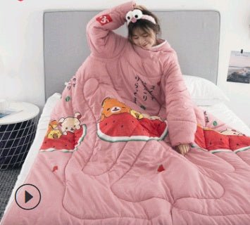 Winter Lazy Quilt with Sleeves - Shandi Shop Shandi Shop