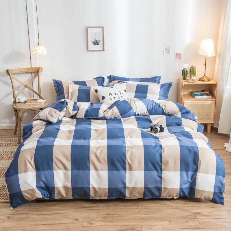 Cover Set Bed Cotton Quilt Bedsheet Bedding Duvet Fitted - Shandi Shop Shandi Shop