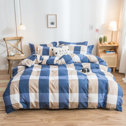 Cover Set Bed Cotton Quilt Bedsheet Bedding Duvet Fitted - Shandi Shop Shandi Shop