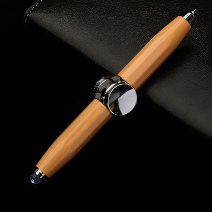 Creative Multi - Function LED Pen Spinning Decompression Gyro Metal Ballpoint Pen Fashion Office School Supplies Writing Pens - Shandi Shop Shandi Shop
