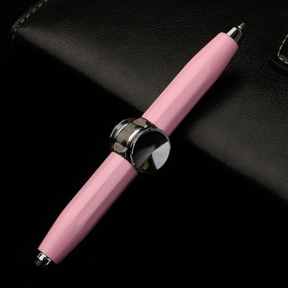 Creative Multi - Function LED Pen Spinning Decompression Gyro Metal Ballpoint Pen Fashion Office School Supplies Writing Pens - Shandi Shop Shandi Shop