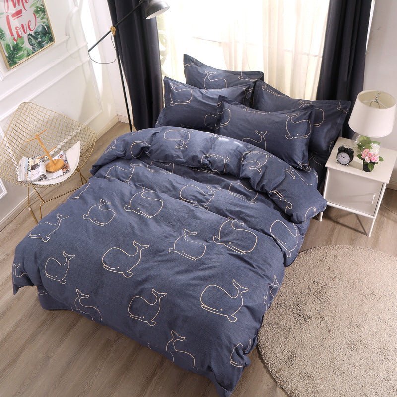 Home Textiles Four - piece Cotton Set Bedding - Shandi Shop Shandi Shop