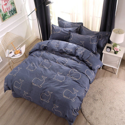 Home Textiles Four - piece Cotton Set Bedding - Shandi Shop Shandi Shop