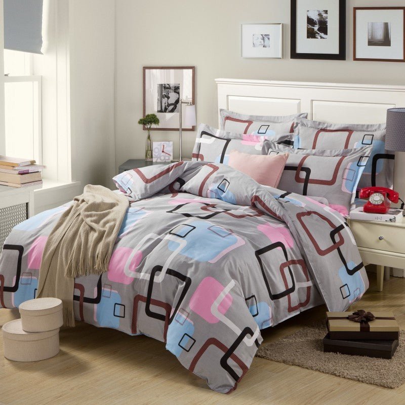 Home Textiles Four - piece Cotton Set Bedding - Shandi Shop Shandi Shop